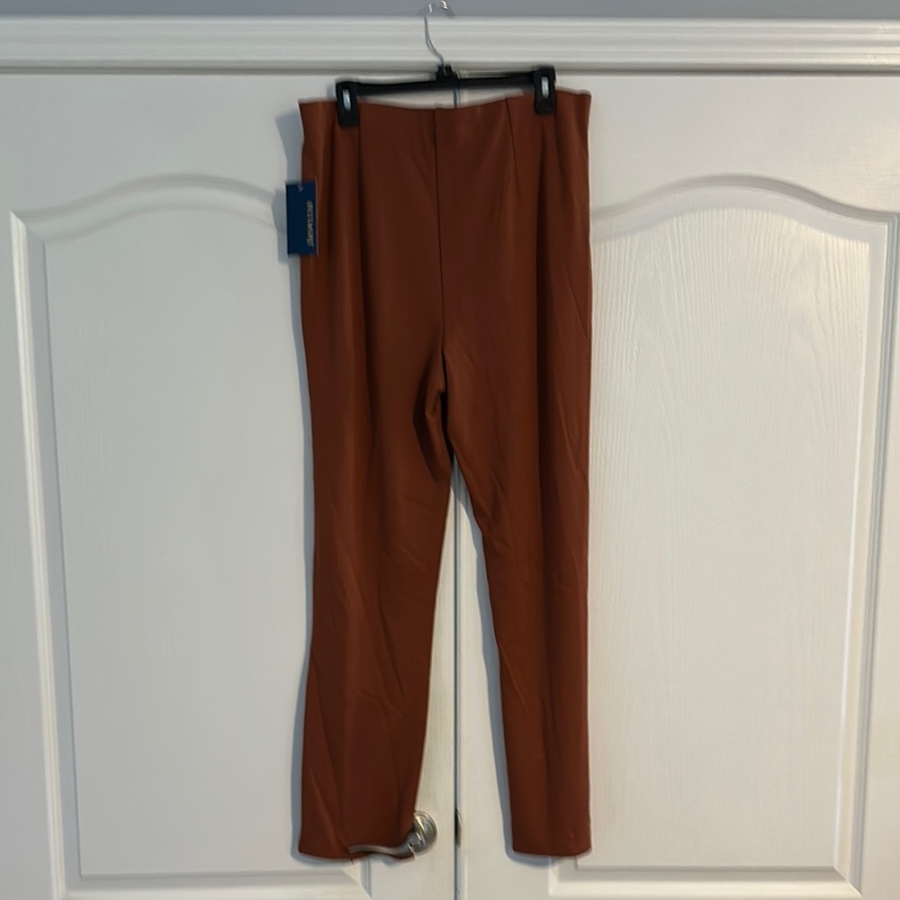 Rust Orange High-Waisted Leggings
